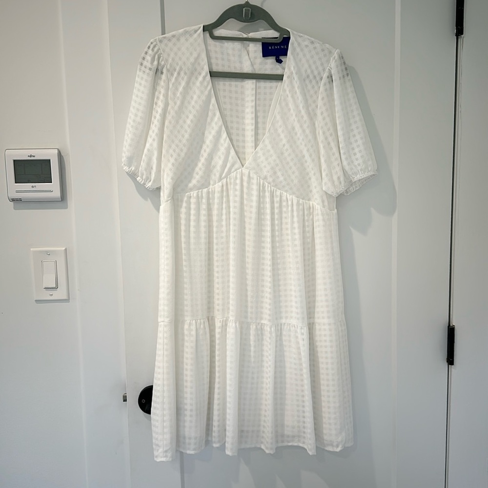 White dress